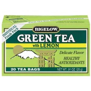 Green Tea with Lemon from Bigelow