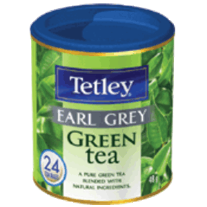 Earl Grey Green tea from Tetley