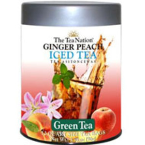 Ginger Peach - Green Tea - Iced Tea from The Tea Nation