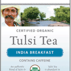 India Breakfast Tulsi Tea from Organic India
