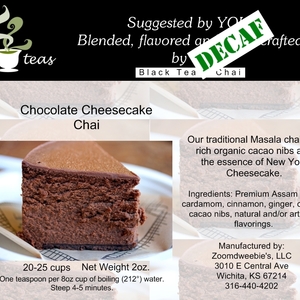 Decaf Chocolate Cheesecake Chai from 52teas