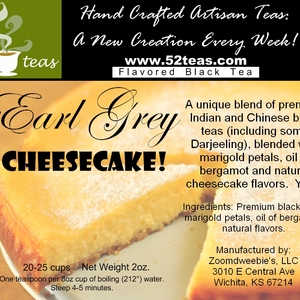 Earl Grey Cheesecake from 52teas