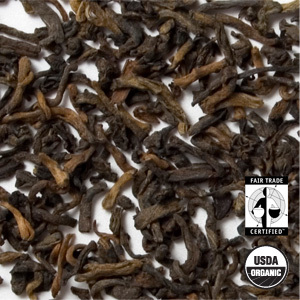 Organic Ancient Pu-Erh Palace Tea from Arbor Teas