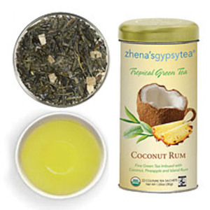 Coconut Rum Tropical Green Tea from Zhena's Gypsy Tea