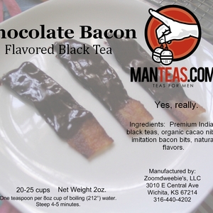 Chocolate Bacon Black Tea from Man Teas