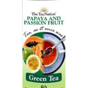Papaya and Passion Fruit Green Tea from The Tea Nation