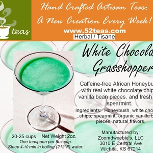 White Chocolate Grasshopper Honeybush from 52teas