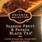 Passion Fruit & Papaya black tea from Kroger Private Selection 
