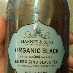 Organic Black Bottled Iced Tea Energizing Black Tea from Harney & Sons