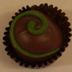 Matcha Tea-Infused Chocolate Truffle from Arbor Teas