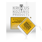 Organic traditional herbal tea with Greek red saffron and honey from Krocus Kozanis Products