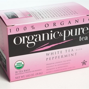White Tea With Peppermint from Organic & Pure Tea
