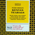 Fairtrade pure origin Kenyan teabags from Marks & Spencer Tea