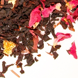 Peach Apple Crisp from The Persimmon Tree Tea Company