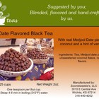 Vanilla Date Flavored Black Tea with Coconut from 52teas