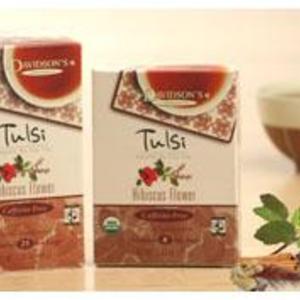 100% Organic Tulsi Hibiscus Flower from Davidson's