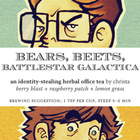 Bears, Beets, Battlestar Galactica from Adagio Teas