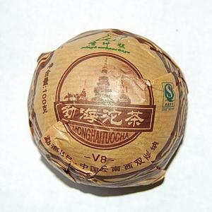 2006 Menghai V8 Pu-erh Tuocha from Menghai Tea Factory