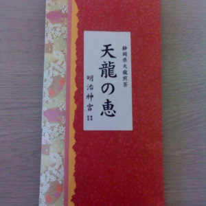 天龍の恵　(Tenryu no megumi) from 明治神宮文化館　(Meiji jingu bunkakan)