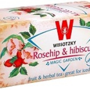 Rosehips and Hibiscus from Wissotsky tea