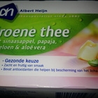 Green tea with orange, papaya, melon, aloe vera. from Albert Heijn