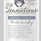 Achieve Clarity - Vanilla Earl Grey from Teamotions
