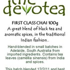 First Class Chai from The Devotea