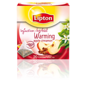 Infusion-Herbal Warming Apple Cinnamon from Lipton