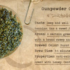 Organic Gun Powder Green Tea from Mountain Rose Herbs