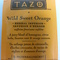 Wild Sweet Orange from Tazo