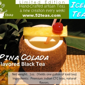 Piña Colada Black Tea (Iced Tea Series) from 52teas