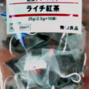 Lychee （ライチ紅茶） from Muji