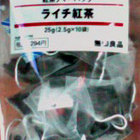 Lychee （ライチ紅茶） from Muji