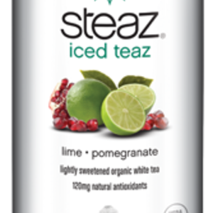 Ice Teaz Lime Pomegranate White Tea from Steaz