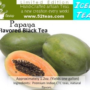 Papaya Flavored Black (Iced Tea Series) from 52teas