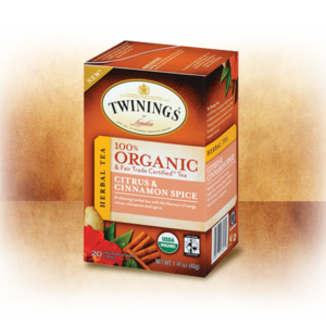 Organic Citrus & Cinnamon Spice from Twinings