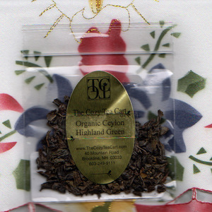 Organic Ceylon Highland Green Tea (sampler) from The Cozy Tea Cart, LLC