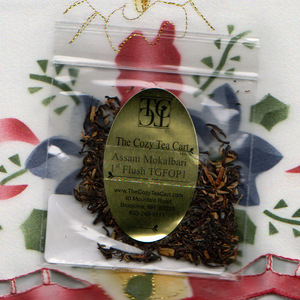 Assam Mokalbari 1st Flush TGFOP1 (tea sampler) from The Cozy Tea Cart, LLC