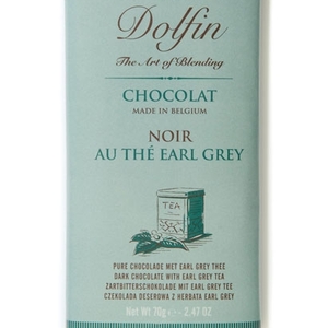 Dark chocolate with Earl Grey tea from Dolfin
