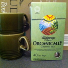 Organically Grown Tea from Ridgways