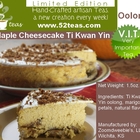 Maple Cheesecake Ti Kwan Yin from 52teas