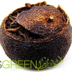 Tangerine Stuffed Puerh from Gold Horse Brand