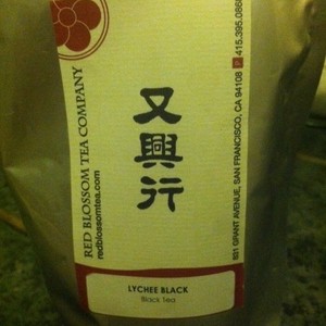 Lychee Black from Red Blossom Tea Company