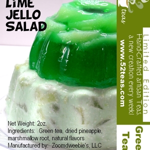 Lime Jello Salad Green Tea from 52teas