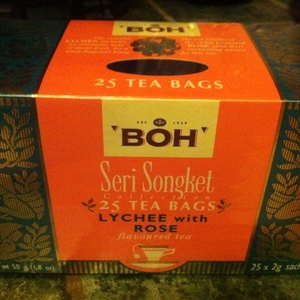Lychee with Rose from BOH Seri Songket