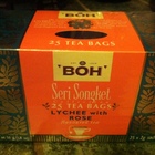Lychee with Rose from BOH Seri Songket