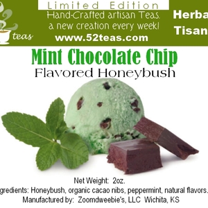 Mint Chocolate Chip Honeybush from 52teas