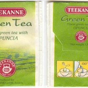 Green Tea Opuncia from Teekanne