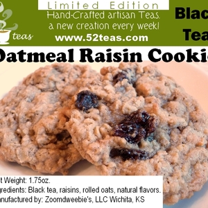Oatmeal Raisin Cookie from 52teas