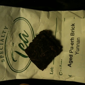 Aged Puer Brick from Chi of Tea